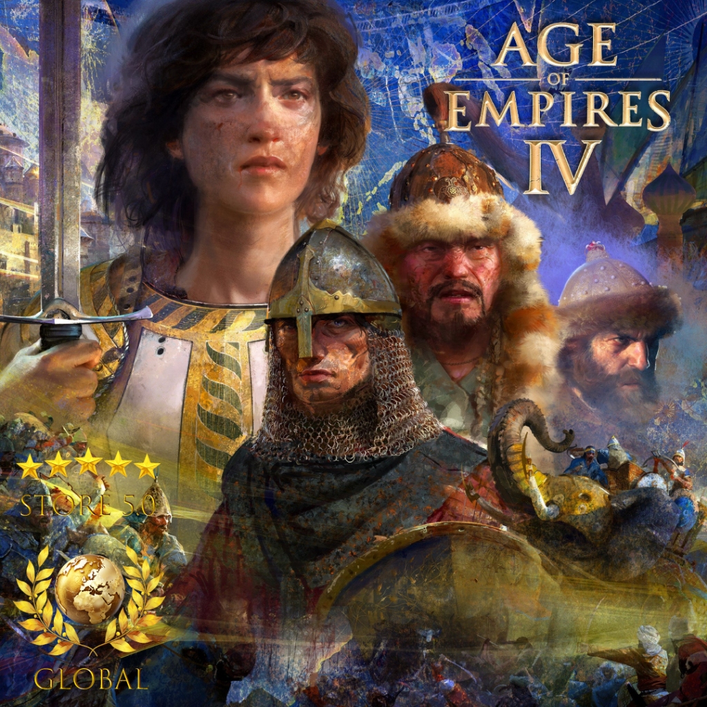 Age of Empires IV all DLC online microsoft Key Card จัดส่งทันที