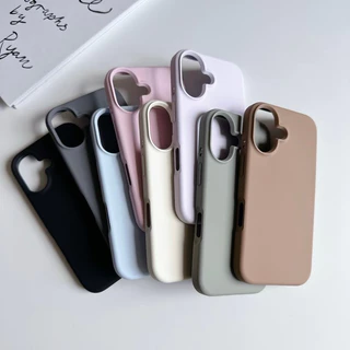 (มี16) พร้อมส่ง 8โทนสี 🦋R1839 เคสซิลิโคน+แม่เหล็ก Premium Case กันกระแทก ไอโฟน สำหรับ i16-16Promax