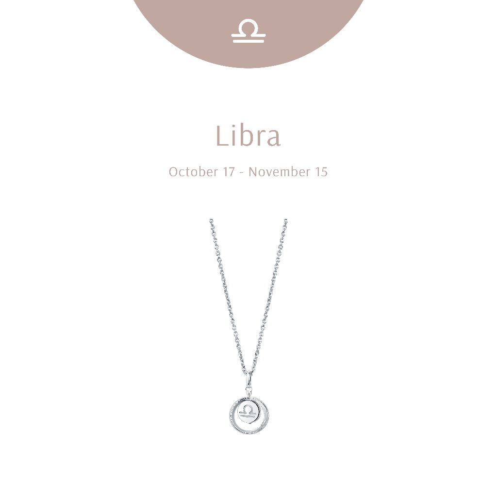 Ravipa | Zodiac Libra Necklace - สร้อยคอ