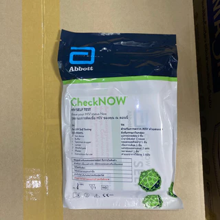 ชุดตรวจคัดกรอง HIVด้วยตัวเองCheckNOW ABBOTT