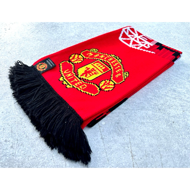 🏴󠁧󠁢󠁥󠁮󠁧󠁿 ผ้าพันคอ MANCHESTER UNITED, THE UNITED TRINITY