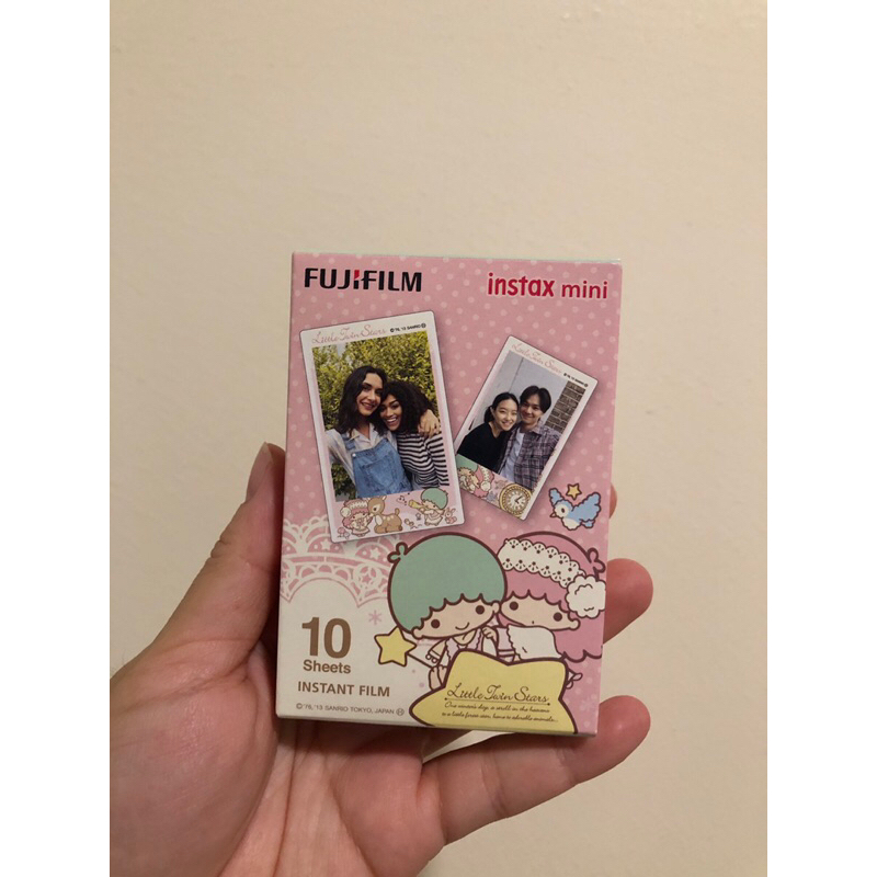📌พร้อมส่ง ฟิล์มโพลารอยด์ Fujifilm Instax mini 📷 ลาย Little Twin Stars