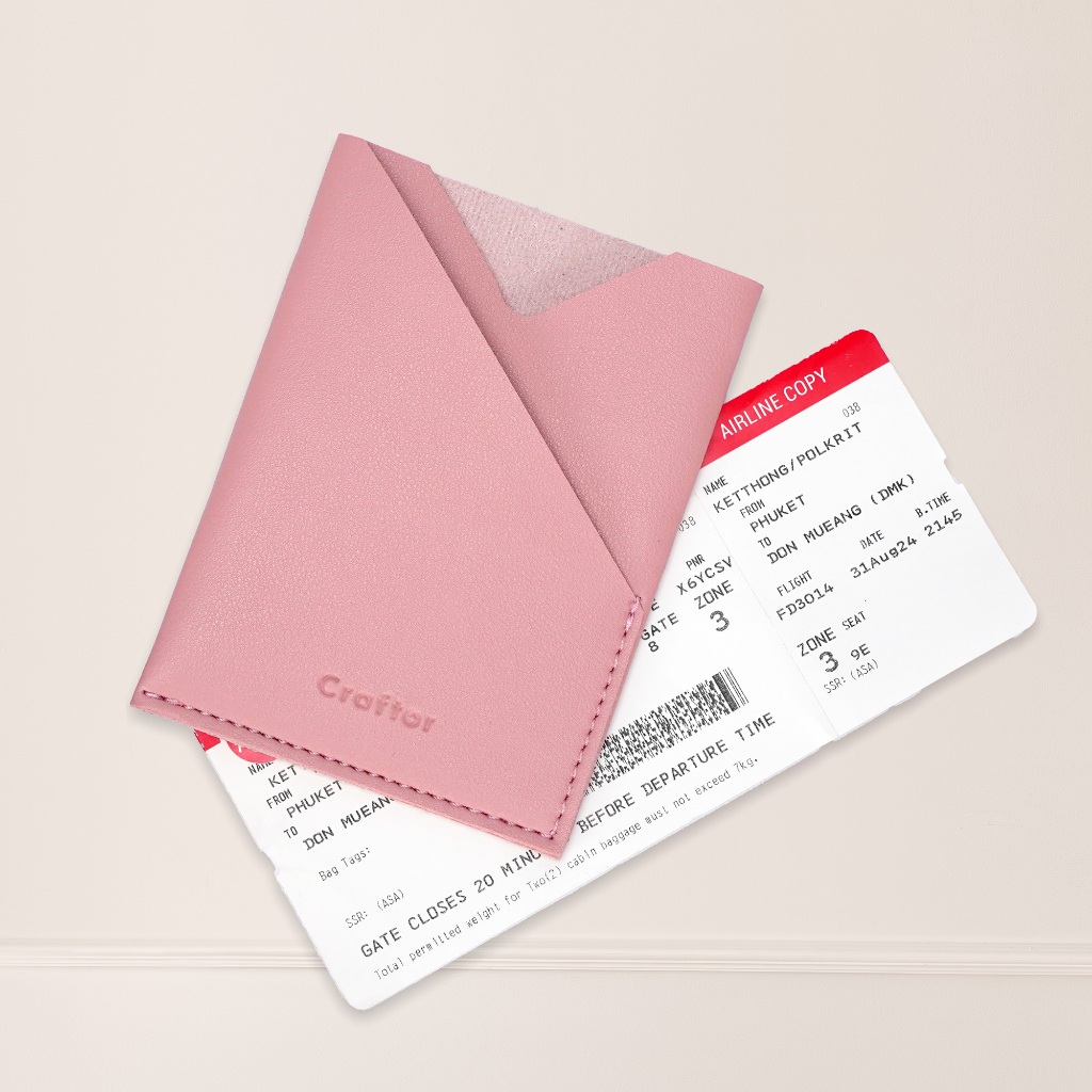 ที่ใส่พาสปอร์ต รุ่น Kimono Passport Case PU8 - Craftor