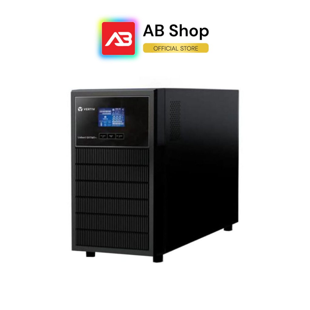 Vertiv UPS เครื่องสำรองไฟ 1000VA/900W 230V LCD Tower Liebert GXT-MTPLUS CX: On-Line รุ่น GXT-1000MTP