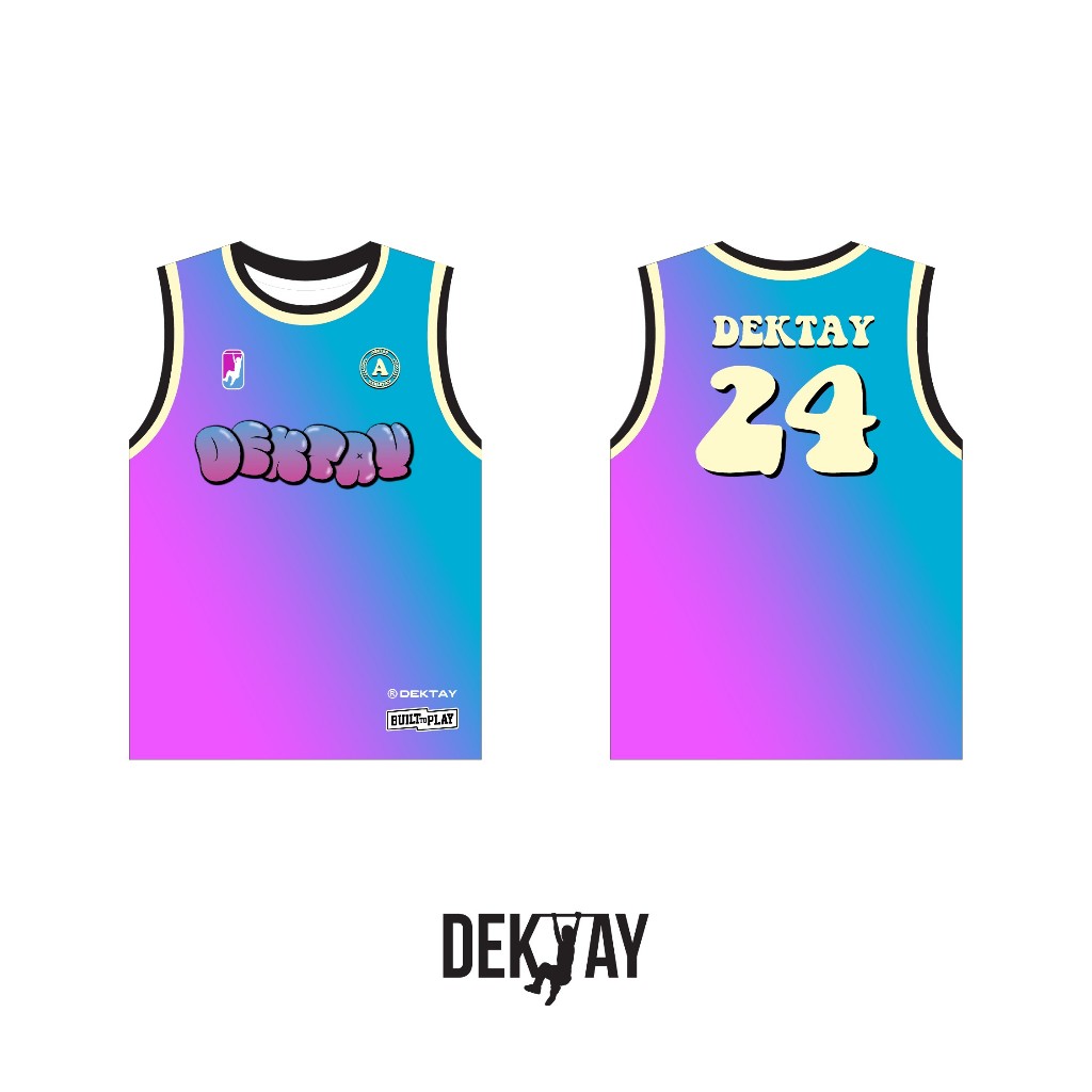 Dektay Jersey TP-Purplepink เสื้อบาสสีม่วง