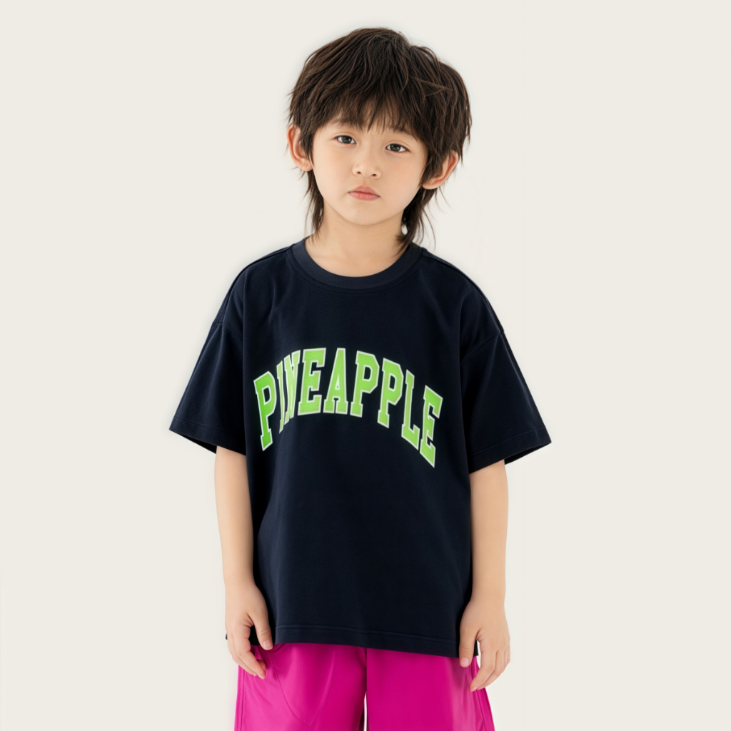 Beryl kids เสื้อแขนสั้นเด็ก เสื้อยืดตัวอักษร เสื้อผ้าคอกลมลำลอง อินเทรนด์เกาหลี สำหรับเด็กผู้ชายและเด็กผู้หญิง ฤดูร้อน ราคา ถูกที่สุด ดีลบีเคเค แกลเลอรีภาพที่ 7