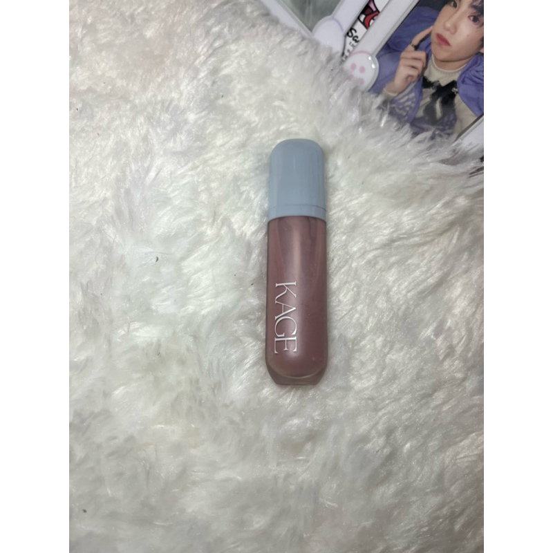 (มือ 2 ใช้ 2-3 ครั้ง) kage  syrup glossy lips #Lip blend Grey