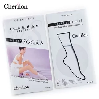 (ส่งฟรี)(ยกโหล12คู่)Cherilon เชอรีล่อน ถุงเท้าพยาบาล ใส่สบาย คุณภาพดี