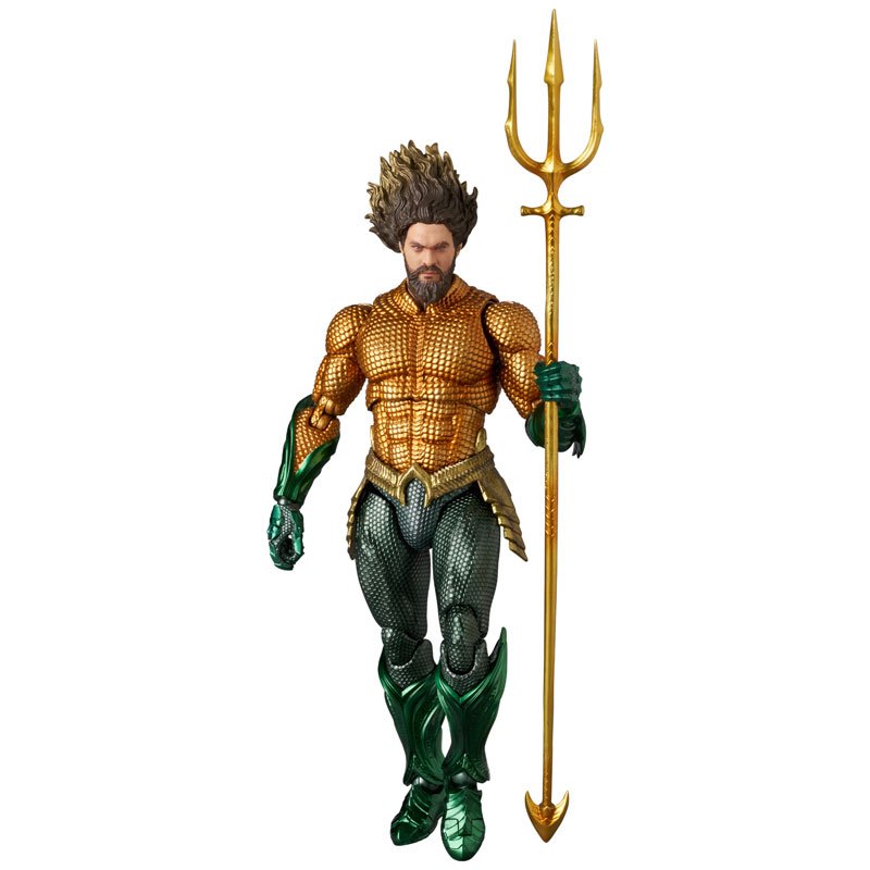 (🔴PRE-ORDER) MAFEX No.267 MAFEX AQUAMAN (GOLD & GREEN SUIT) "AQUAMAN AND THE LOST KINGDOM" ของแท้ 💯