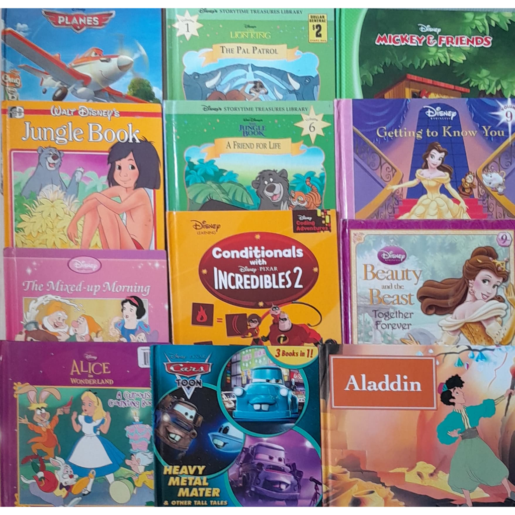 dn8 Disney หนังสือมือสอง ปกแข็ง นิทาน ดิสนีย์