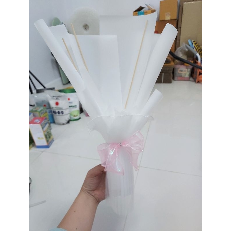 ช่อดอกไม้ ช่อเงิน ช่อเปล่า***ฐานโฟม*** สินค้ามีพร้อมส่ง ไม่ต้องรอฟรีออร์เดอร์ - รูปที่ 5