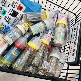 Pigeon ขวดนมคอกว้างสีชา ‼️ของแท้💯 ปลอดสาร BPA ขวดนม PPSU ขนาด 5 ออนซ์ พร้อมส่ง🇹🇭