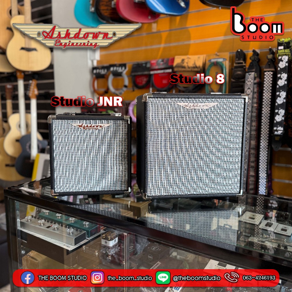 แอมป์เบส Ashdown Studio JNR 15W. / Studio 8 30W.