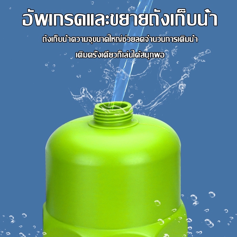 💦กรุงเทพฯ ส่งเร็ว24ชม🔫 ปืนน้ำความจุใหญ่ 2800ml ยิงไกล12M ต่อสู้ปืนฉีดน้ำ เล่นน้ําสงกรานต์ ปืนฉีดน้ำไฟฟ้า ปืนน้ำสเปรย์แรง - รูปที่ 3