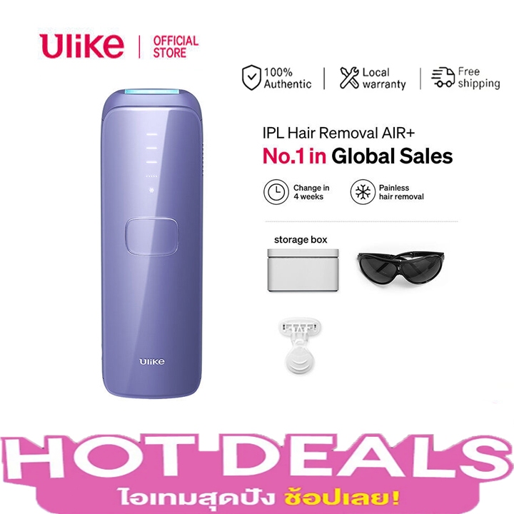 Ulike Laser Hair Removal Air 3 Ice-Cooling IPL Device Hair Removal for Nearly Painless