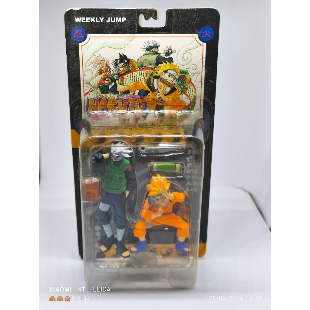Weekly Jump Weekly Jump Original Figure Naruto And Kakashi PVC