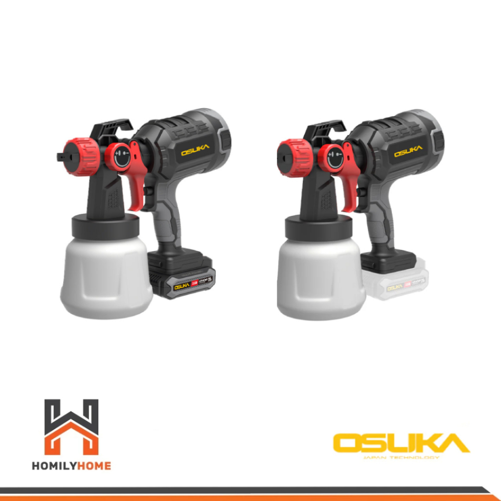 OSUKA กาพ่นสีไร้สาย 20V รุ่น OCSG776 ครบชุด รุ่น OCSG776-N เครื่องเปล่า กาพ่นสี