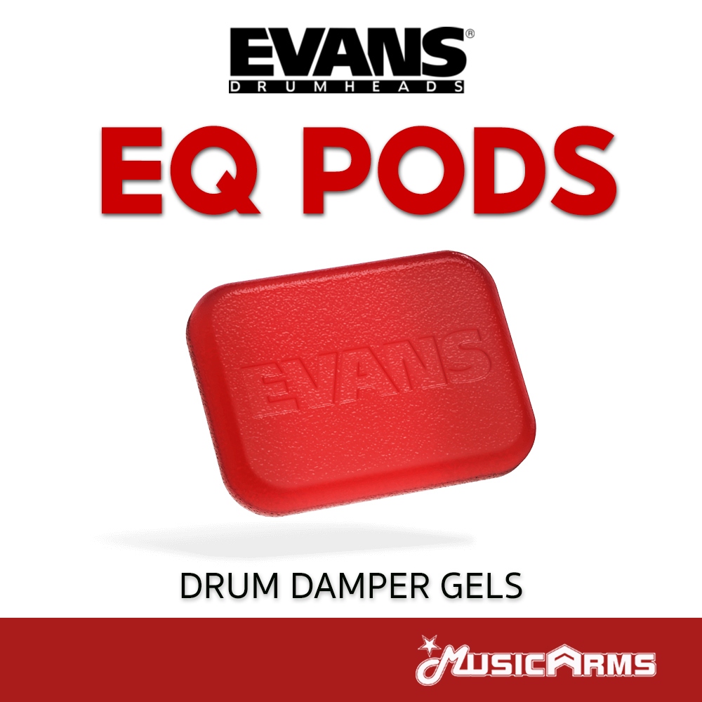 Evans EQPODS Drum Damper Gels เจลติดหนังกลอง
