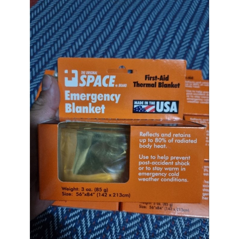 Space Emergency Blanketผ้าห่มฉุกเฉินUSA