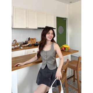 Ddarling - MILA TOP กระดุมทอง