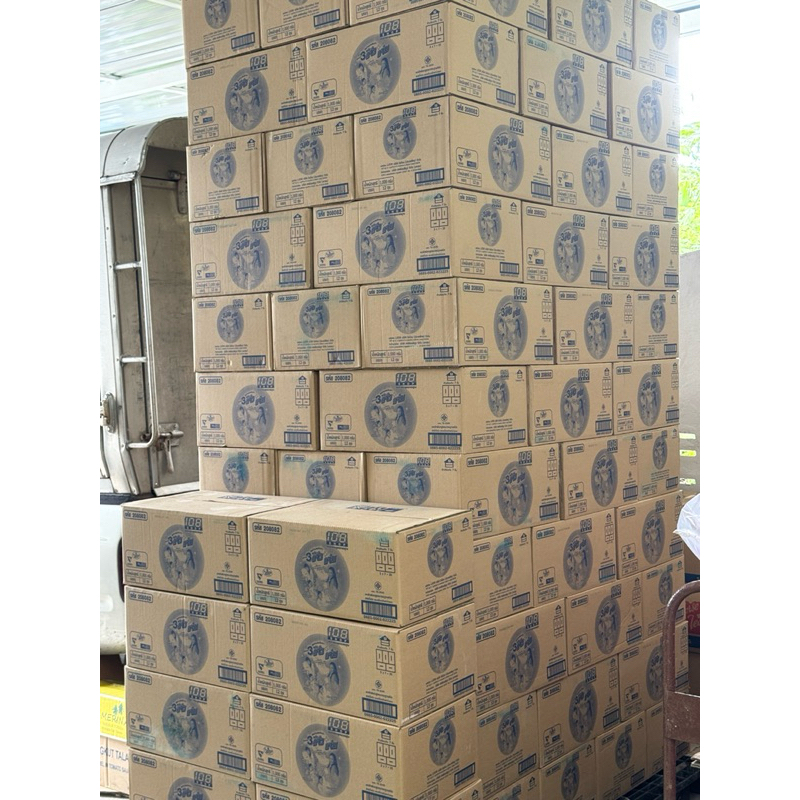 (ยกลัง12ถุง)ผงซักฟอก 3พลังแจ๋ว+แจ่ม 108 SHOP ขนาด1,000กรัม