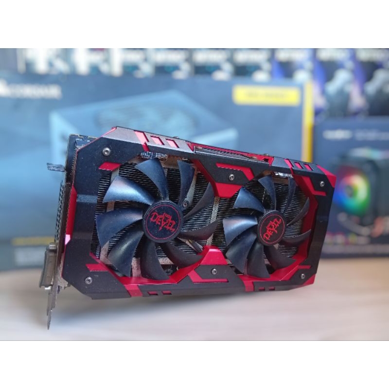 Power color Red Devil Radeon™ RX 580 8GB Golden (มือสอง)