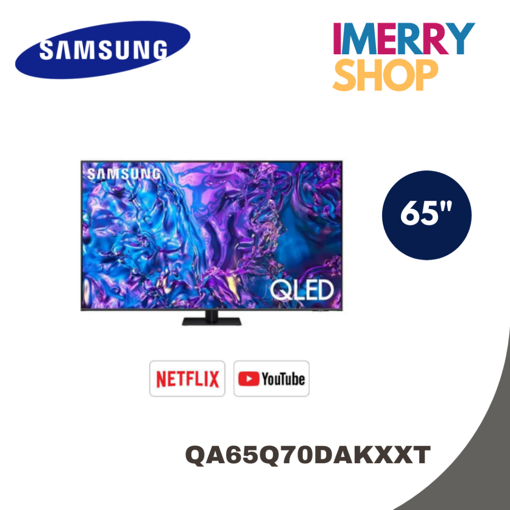 SAMSUNG สมาร์ททีวี QLED 65 นิ้ว SMART 4K รุ่น QA65Q70DAKXXT