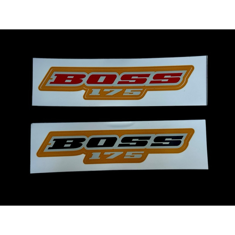 สติกเกอร์ติดข้างรถมอเตอร์ไซค์ Kawasaki Boss 175