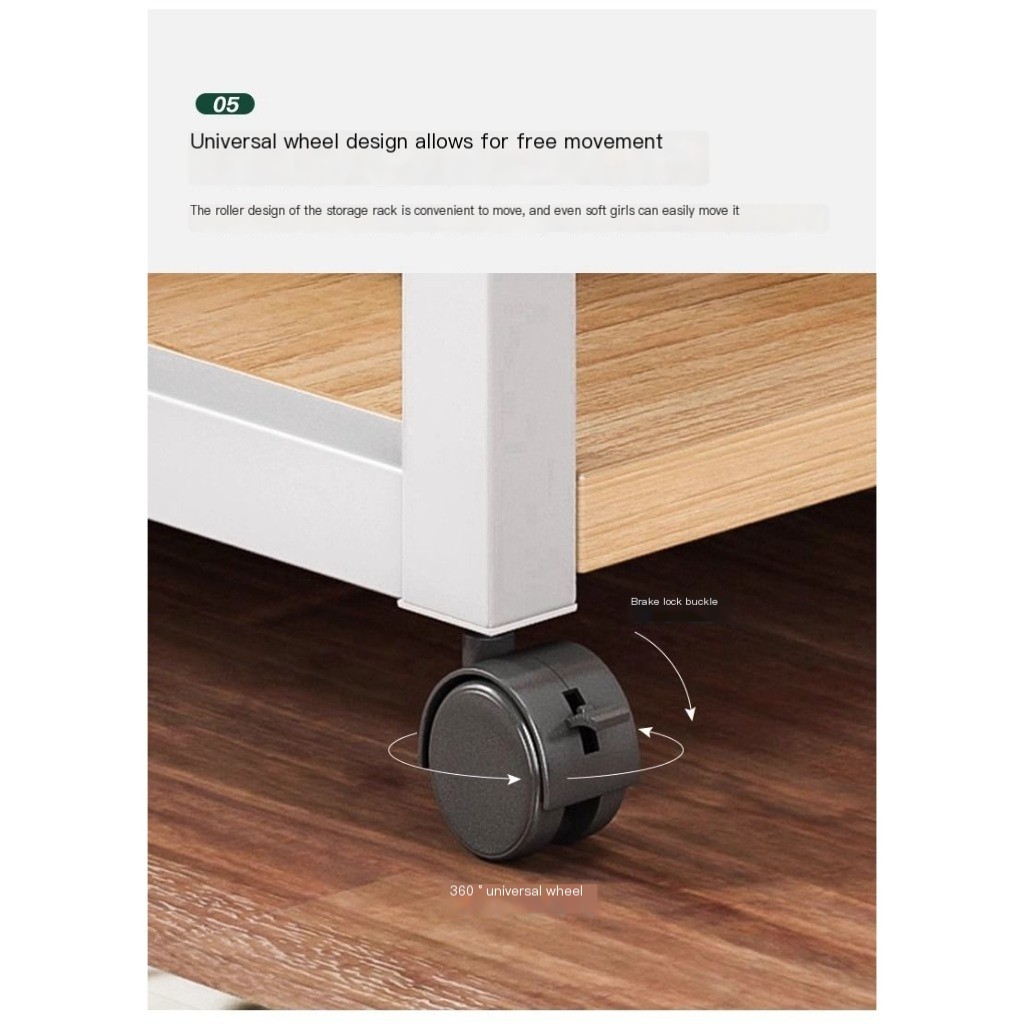 ชั้นวางของเครื่องพิมพ์ ชั้นวางของเครื่องคอมพิวเตอร์ที่ยกขึ้นได้ ชั้นวางของชั้นวางของหลายชั้น ชั้นวางของเครื่องใช้สำนักงา - รูปที่ 7