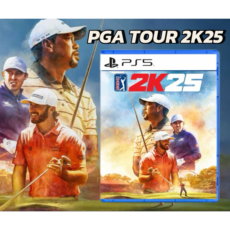 พร้อมส่ง PGA TOUR 2K25 เกมกอล์ฟที่ดีที่สุดแห่งปี ฟิลแบบตีจริง