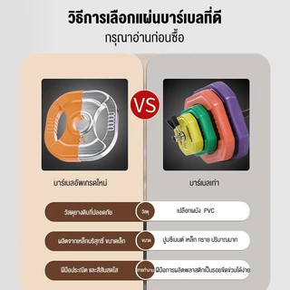 Keep Barbell บาร์เบลล์ บาร์เบลยกน้ำหนัก 30KG บาร์เบล เซ็ตยกน้ำหนัก ฟิตเนสแอโรบิกบาร์เบล ท่อเหล็กไม่เป็นสนิม แข็งแรงทนทาน