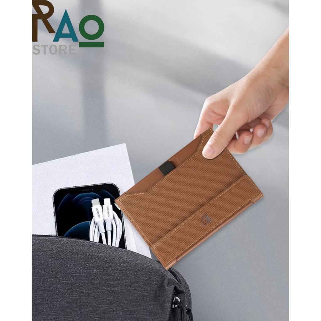 RAO Store กระเป๋าเคสใส่พาสปอร์ต  มีช่องใส่บัตร4ช่อง ช่องใส่Sim2ช่อง ที่จิ้มSim ช่องสอดเก็บตั๋ว ขนาดเล็กกะทัดรัด