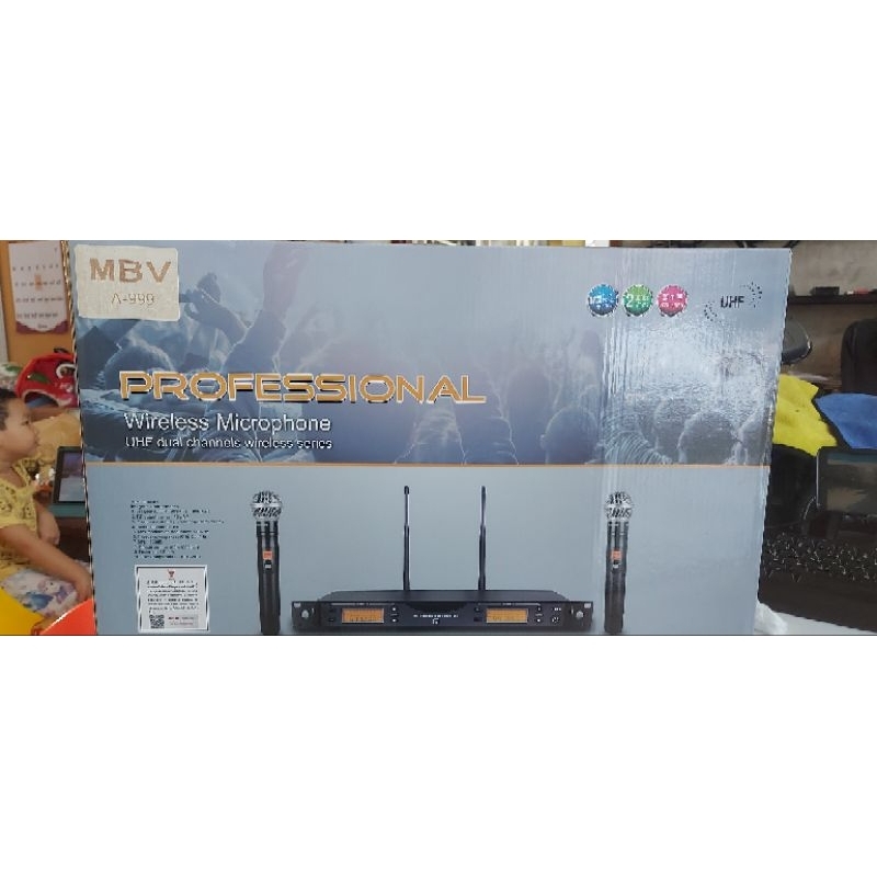 ไมค์ลอยคู่ A-999 MBV