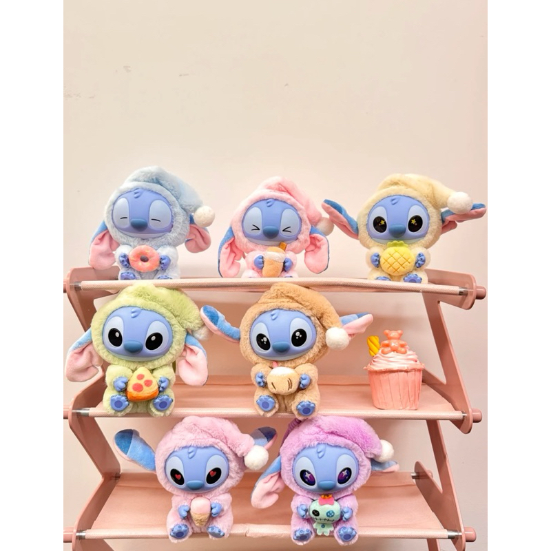 (พร้อมส่ง)กล่องสุ่มStitch Eat Something Before Sleep