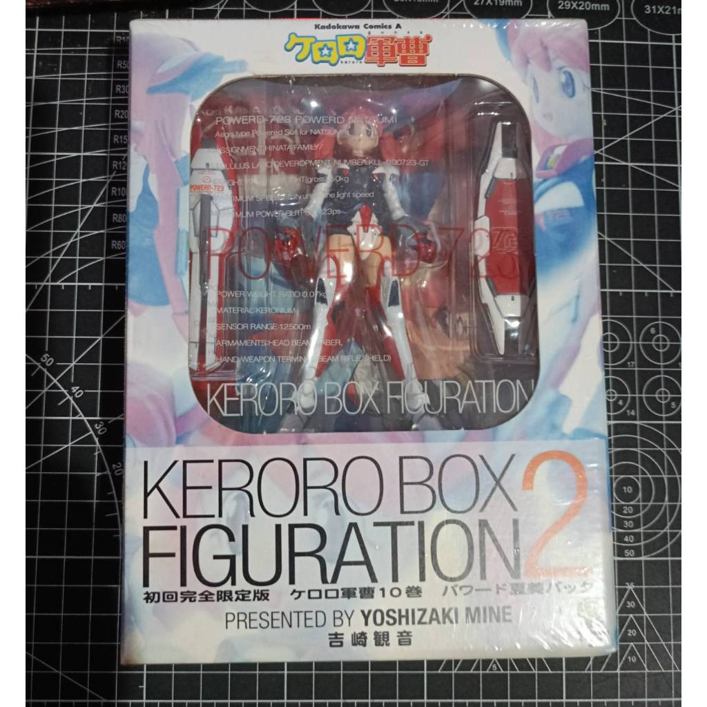 ( มือ1 พร้อมส่ง ) Megahouse Keroro Box Figuration 2 (Natsumi) สิบโท เคโรโระ นัตสึมิ กันดั้ม กันพลา G