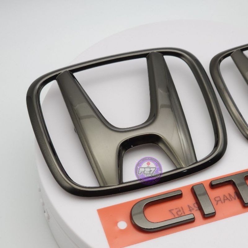⚫️แท้ ชุดโลโก้ / Logo รมดำ CITY HATCHBACK TURBO / EHEV ’20-25 SET3ชิ้น ของแท้ศูนย์ HONDA ราคา ถูกที่สุด ดีลบีเคเค แกลเลอรีภาพที่ 3