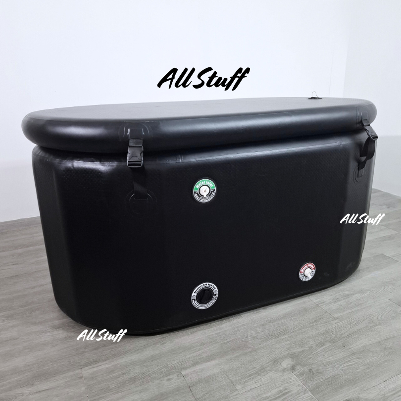 Ice Bath Tub Cold Therapy อ่างแช่น้ำเย็น อ่างแช่ตัว สำหรับนักกีฬา ขนาด147*80*80 cm. แบบเป่าลม สำหรับการฟื้นฟูและการบำบัด
