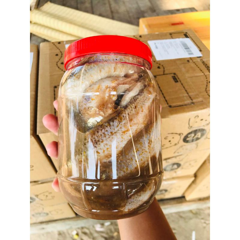 (พร้อมส่ง)ปลาร้า ปลาแดก ปลาขาวสร้อย เขื่อนลำปาว 1กิโลกรัม