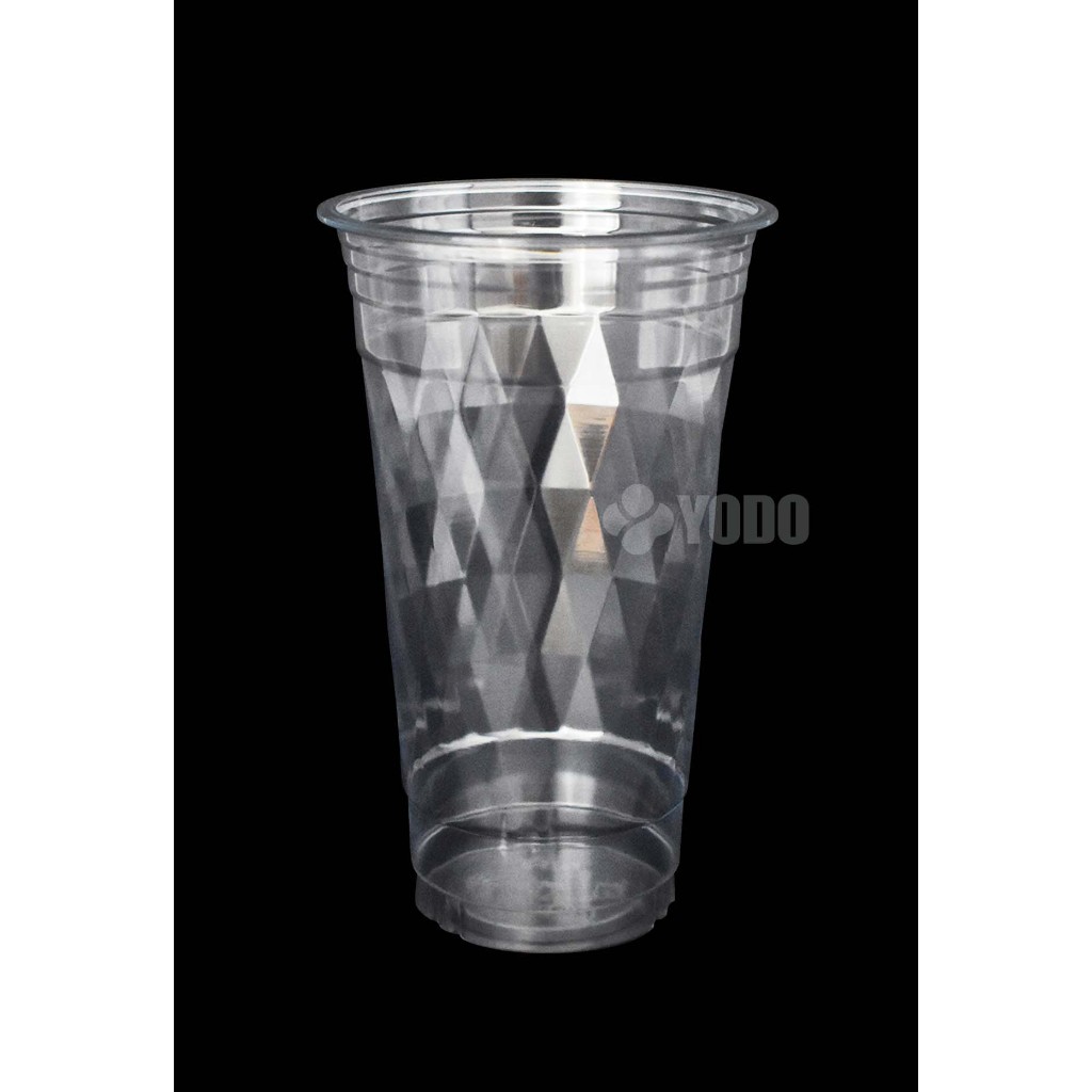 แก้วเพชร PET  D 22oz