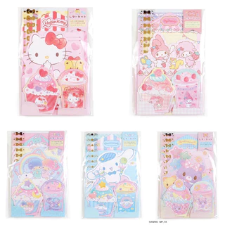 พร้อมส่ง มีหลายแบบ 🎀 เซ็ท กระดาษ ซานริโอ Sanrio จดหมาย การ์ด 💌 กระดาษ Kitty Mymelody Kuromi Cinnamon roll