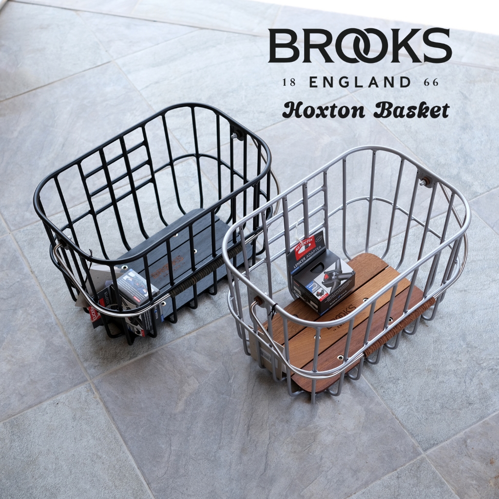 ตะกร้าจักรยานแบบปลดเร็ว BROOKS ENGLAND HOXTON BASKET