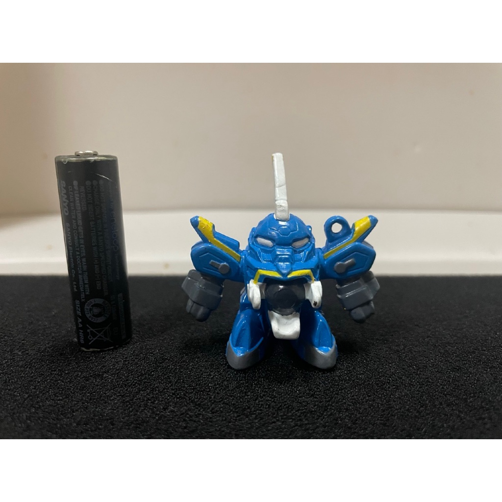 Takara B daman B-daman Bomberman Figure Sofubi Keychain Ao-bon Robot