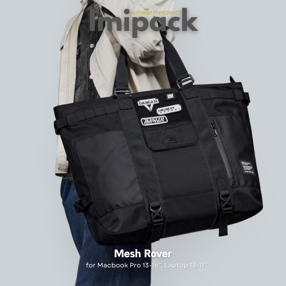Imipack Mesh Rover กระเป๋าสะพายสำหรับ Macbook Pro, Macbook Air ขนาด 13-16" หรือ Laptop อื่นๆ
