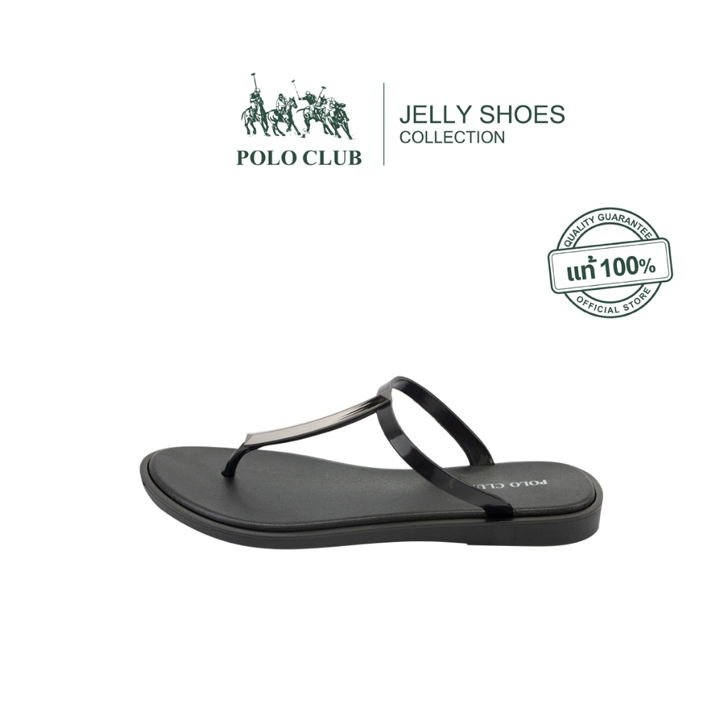 POLO CLUB รองเท้า รุ่น JL-4003 สีดำ | รองเท้าแตะผู้หญิง