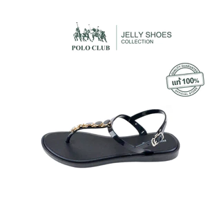 POLO CLUB รองเท้า รุ่น JL-4004 สีดำ| รองเท้าแตะผู้หญิง
