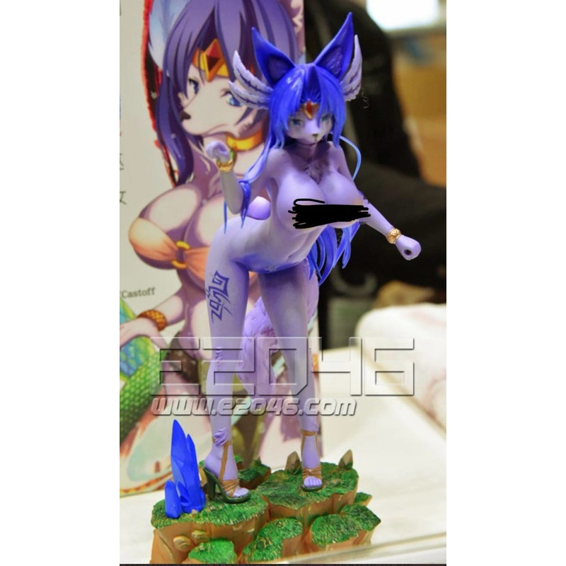 model resin furry kemono Furry valkyrie ยังไม่ได้ประกอบ
