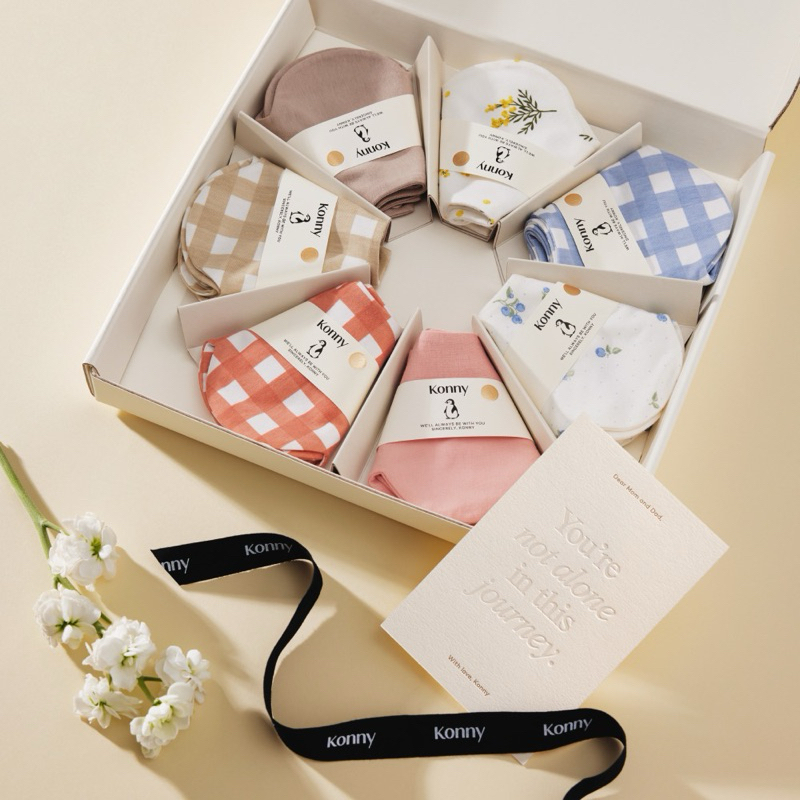 [Konny] Rolling Bib Box (7pcs)