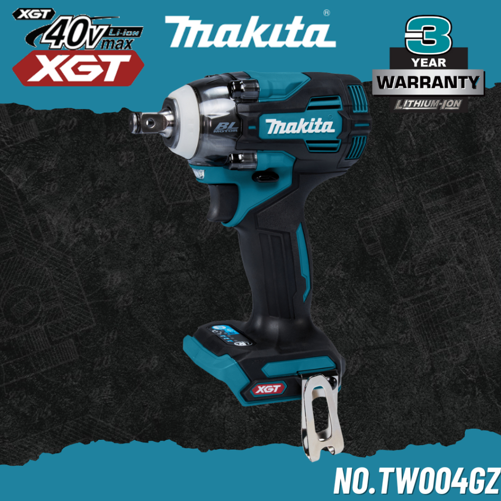 MAKITA เครื่องขันบล๊อกไร้สาย 40V 1/2"  350Nm. No.TW004GZ (เฉพาะตัวเครื่อง)