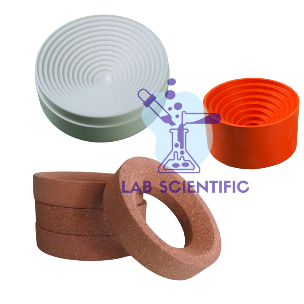 ฐานวางขวดก้นกลม (ที่รองขวดก้นกลม) Cork Flask Stand