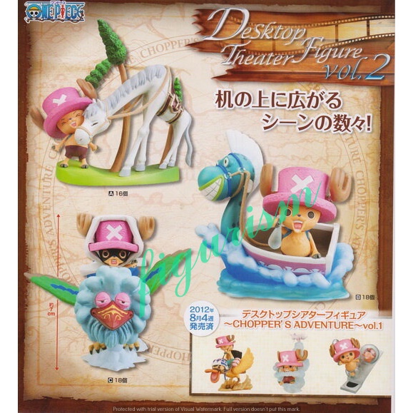 🔥 Desktop Theater Figure - Chopper's Adventure Vol.2 ช็อปเปอร์ one piece วันพีซ 🔥 แท้ ญี่ปุ่น💯